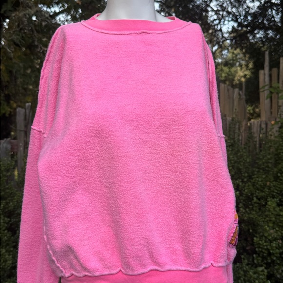 Vintage Sweaters - Vintage Neon Pink Women's Sweater